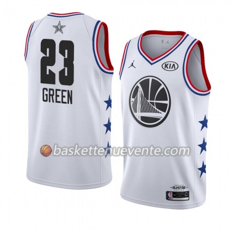 Maillot Basket Golden State Warriors Draymond Green 23 2019 All-Star Jordan Brand Blanc Swingman - Homme
